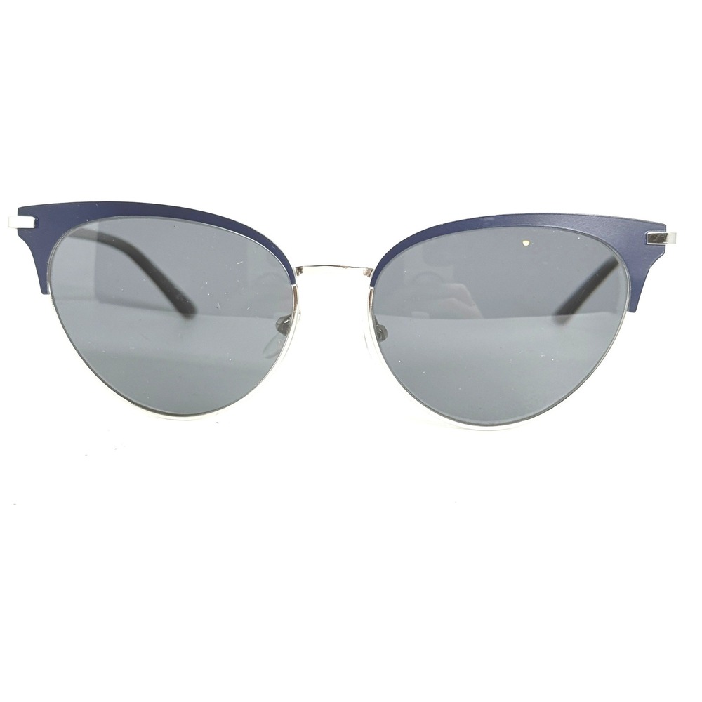 Calvin Klein CK19309S 410 Blue Silver Cat Eye Sunglasses 55-16-140